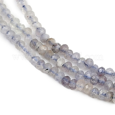 Природные иолит нитей бисера&nbsp;G-F789-02-1