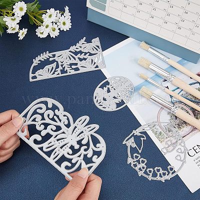 Углеродистая сталь разрезает трафареты DIY-PH0003-12-1