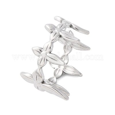 Кольца-манжеты из нержавеющей стали 304 RJEW-D306-27P-01-1