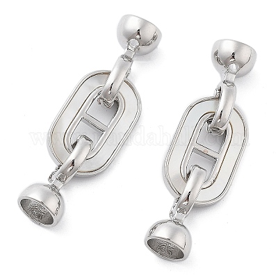 Латунь раз по сравнению с застежками KK-Z080-06P-1