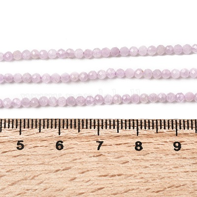 Природные кунцит бисер нитей&nbsp;G-P603-C-2mm-05-1