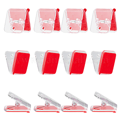 Wholesale GORGECRAFT 12Pcs Self Adhesive Clips Small Clear Hanging Spring  Clips Rectangle Sticky Wall Tapestry Clamps for Paper Poster Rope Picture  Fasteners Home Office Stationery Supplies 