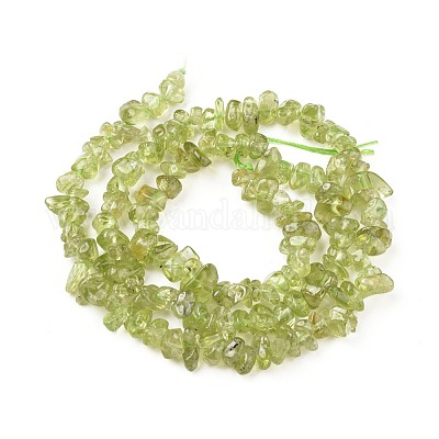 Природный перидот бисер нитей G-F666-04-1