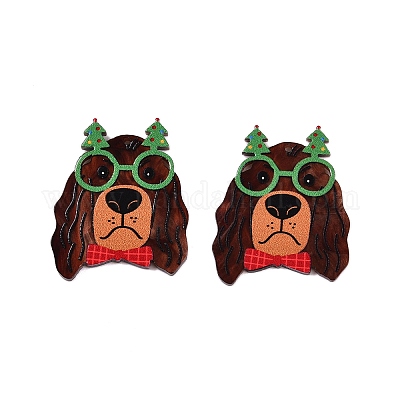 Акриловые подвески с рождественской тематикой&nbsp;BACR-N002-01J-1