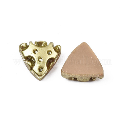 Sprühlackierte Cabochons aus undurchsichtigem Harz&nbsp;CRES-N027-17-1