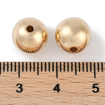 Пластиковые круглые бусины ccb ALUM-U001-08B-06-1