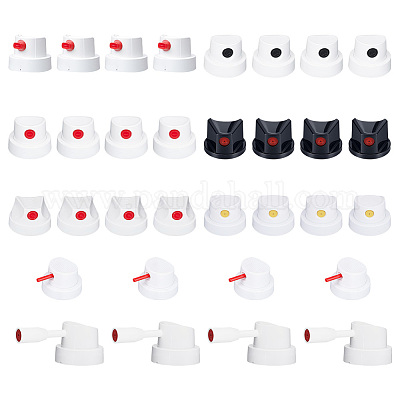 32 шт. 8 стиля сменная крышка для аэрозольного баллончика из полипропилена FIND-NB0006-28-1