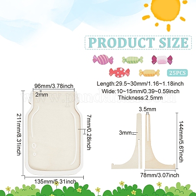 Таблица наград для детей своими руками из дерева DIY-WH0491-16A-1