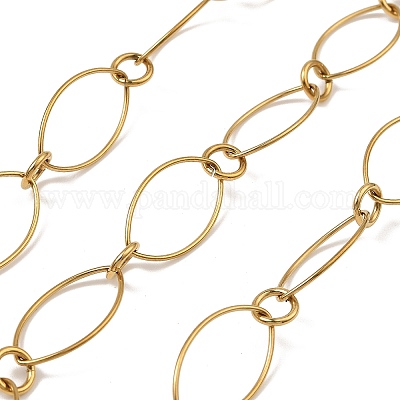 Овальные звенья цепи из нержавеющей стали 304 CHS-C014-14G-1
