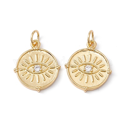 Стойки обшивки латунь микро проложить Циркон подвеску ZIRC-C040-49A-G-1