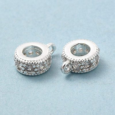 Стеллажное покрытие латунь микро паве кубический цирконий трубчатые поручни KK-E081-08S-1