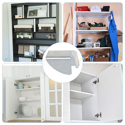 22 шт. кронштейн-зажим для железной полки&nbsp;AJEW-GF0012-77-1