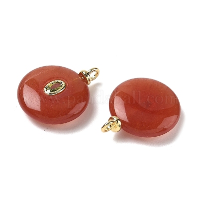 Крашеные натуральный белый нефрит подвески G-H328-05G-A08-1