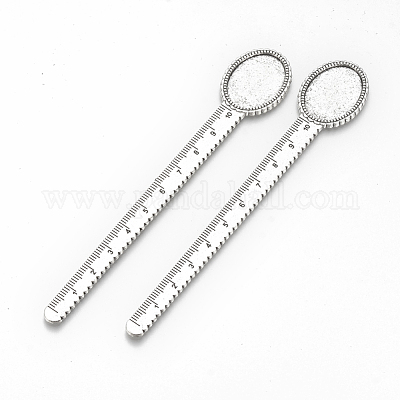 Тибетский стиль сплава кабошон настройки&nbsp;X-TIBE-R001-01AS-1