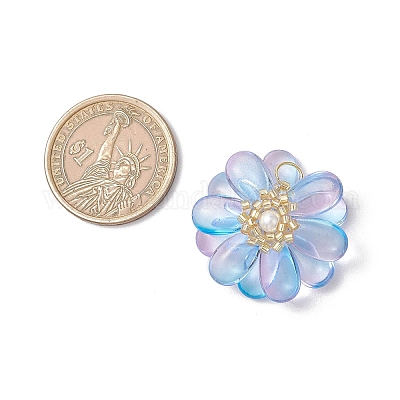 Прозрачные стеклянные подвески PALLOY-MZ00723-04-1