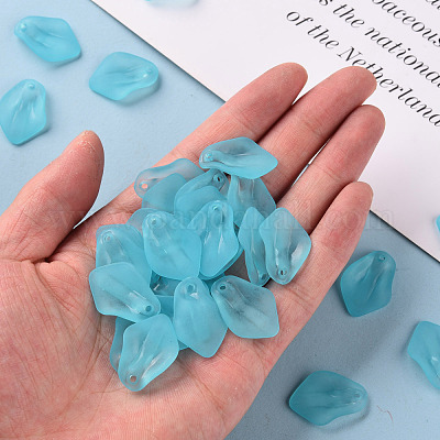 Прозрачные матовые акриловые подвески MACR-S371-03A-755-1