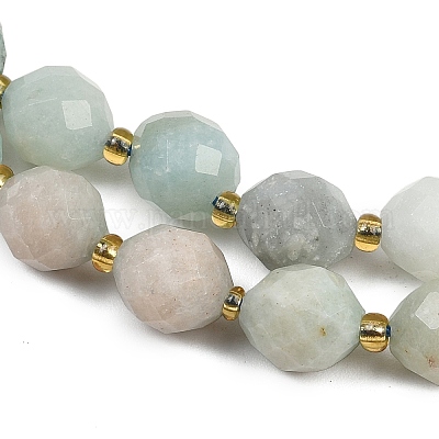 Натуральный цветок амазонитовые бусины пряди G-N342-149I-02-1