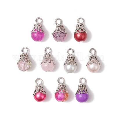 Стеклянные подвески PALLOY-JF03284-01-1