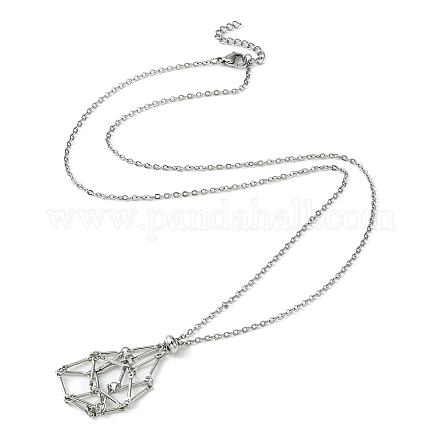 Мешочек для макраме из нержавеющей стали 304 X-NJEW-JN04468-07-1