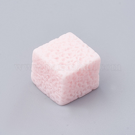 樹脂カボション  キャンディ  模造食品  ピンク  13x13x12mm CRES-N007-19D-1