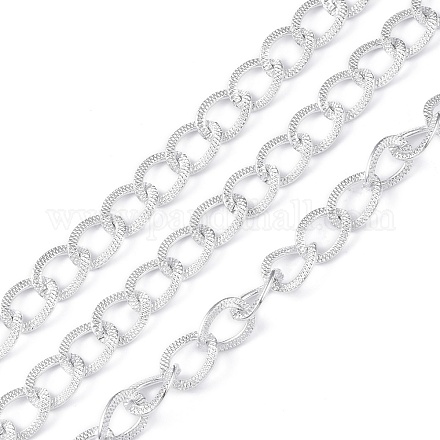 Овальные бордюрные цепи из оксидированного алюминия CHA-K003-06S-1