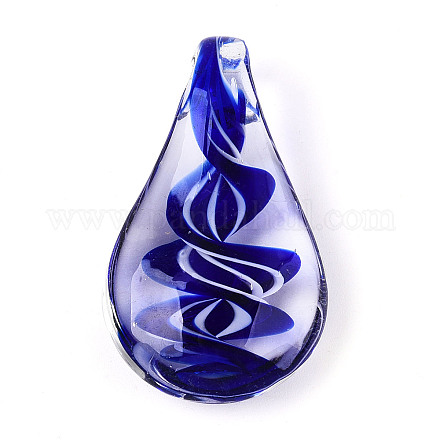 Подвески лэмпворк ручной работы LAMP-N034-03B-1