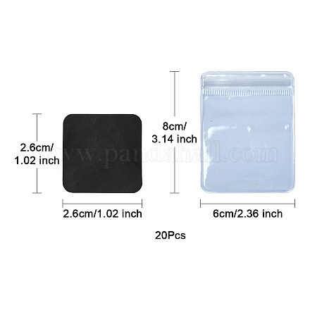 20 шт. полоски против потускнения AJEW-YW0001-15B-1