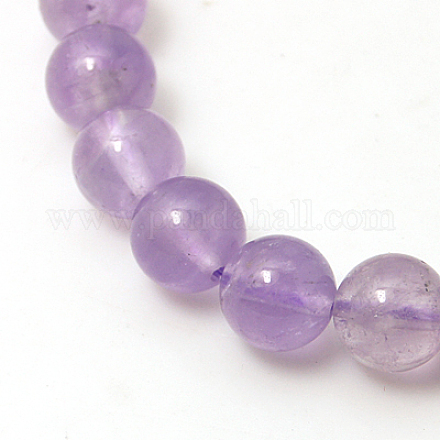 Chapelets de perles en amétrine naturelle G-I004-10mm-02-1