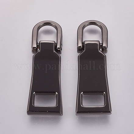 Zipper Puller aus Aluminium PALLOY-WH0065-13A-01-1