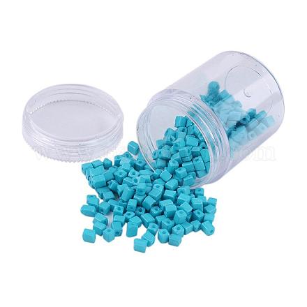 Perles de rocaille en verre de couleurs opaques SEED-JP0002-A13-1