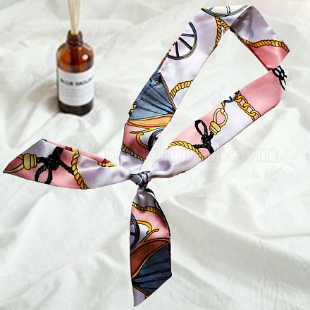 Шарфы-ожерелья из напечатанной атласной ткани AJEW-K051-03A-1