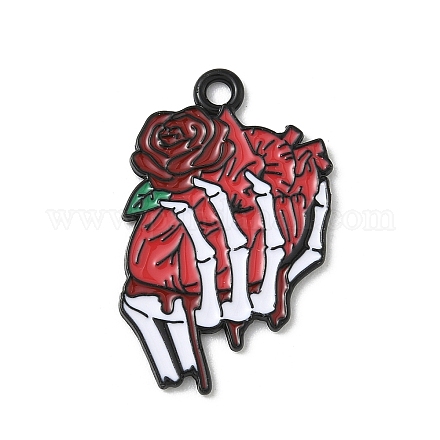 Подвески из сплава хэллоуина с эмалью FIND-G099-01EB-01-1