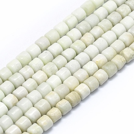 Brins de perles de jade myanmar naturel G-F715-030-1