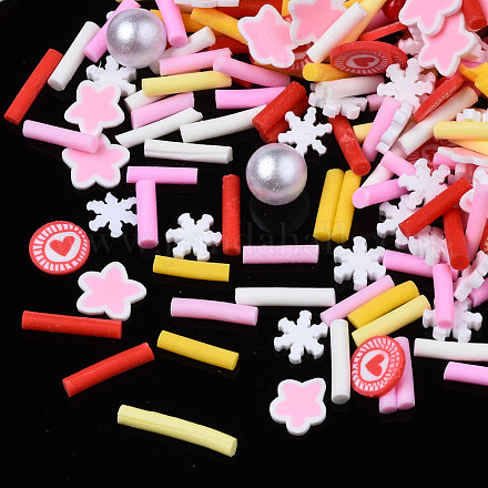 Кабошоны из полимерной глины ручной работы CLAY-N006-83-1