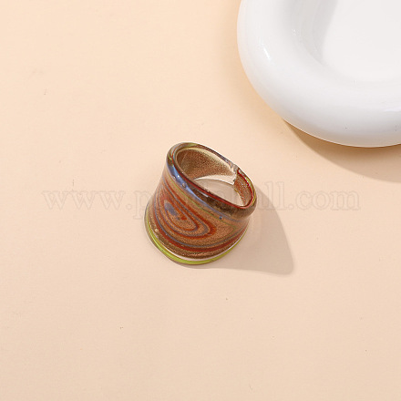 Стеклянные кольца для пальцев в стиле дуньхуан FS-WGA00D8-01-1