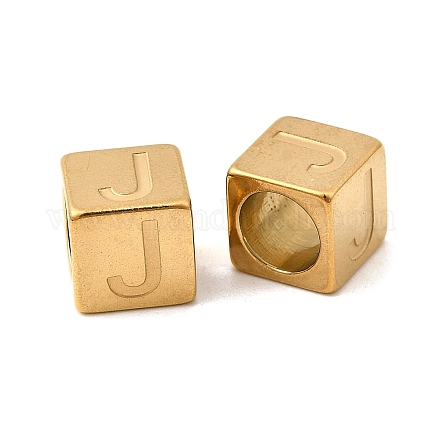 Европейские бусины из нержавеющей стали 304 STAS-D382-02J-G-1