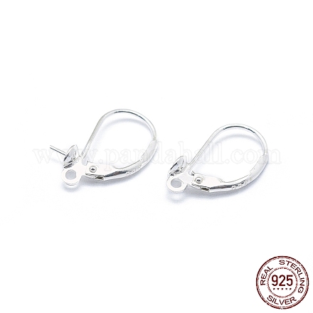 Accessoires de boucle d'oreille en 925 argent sterling STER-I017-092A-S-1