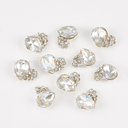 Cabochons Diamante de imitación de la aleación MRMJ-T014-20A-1