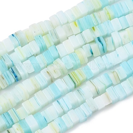 Бусы лэмпворк ручной работы&nbsp;LAMP-Q037-02A-06-1