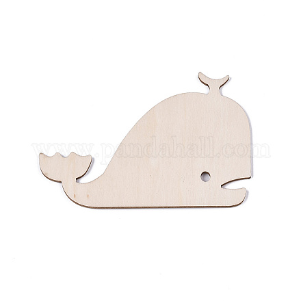 Découpes en bois non finies en forme de baleine DIY-ZX040-03-01-1