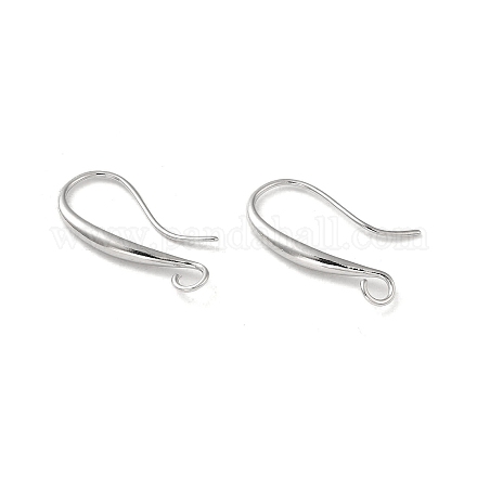 Brass Earring Hooks KK-H455-61P-1