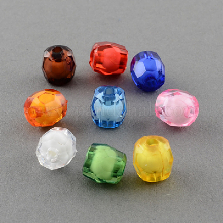 Transparent Acrylic Beads TACR-S100-M-1