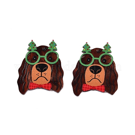 Акриловые подвески с рождественской тематикой&nbsp;BACR-N002-01J-1