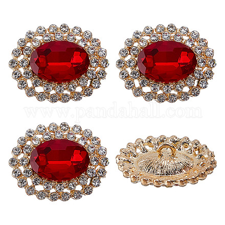 4 шт. пуговицы из сплава с двумя отверстиями и стеклянной ножкой FIND-DR0001-99D-1