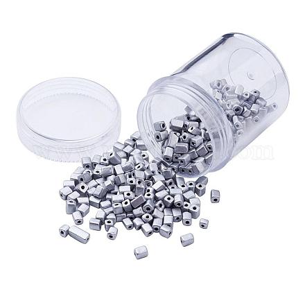 Perles de rocaille en verre plaqué SEED-JP0002-C03-1