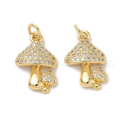 Латунные микро проложить кубического циркония подвески KK-H522-01C-G-1