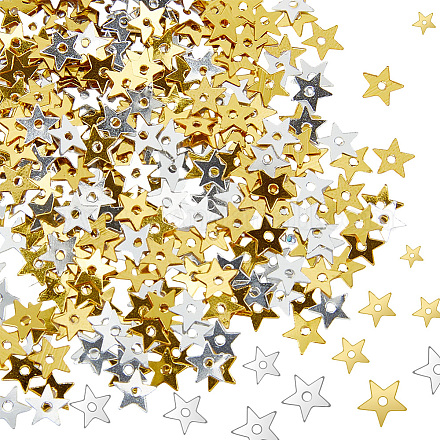 100 г подвески из 2-х цветных пайеток/блесток KY-CY0001-02-1