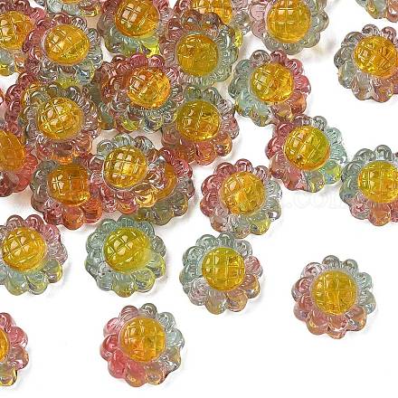 Прозрачные бусины из смолы RESI-D312-04B-1