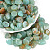 Transparent Acrylic Beads, Nuggets, Two Tone, Pale Turquoise, 10~14.5x7~11x4.5~6mm, Hole: 1.4mm, about 1256pcs/500g
