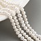 Natural Cultured Freshwater Pearl Beads Strands, Potato, Floral White, 3.5~4mm, Hole: 0.5mm, about 45~59pcs/strand, 6.89~7.68 inch(17.5~19.5cm)